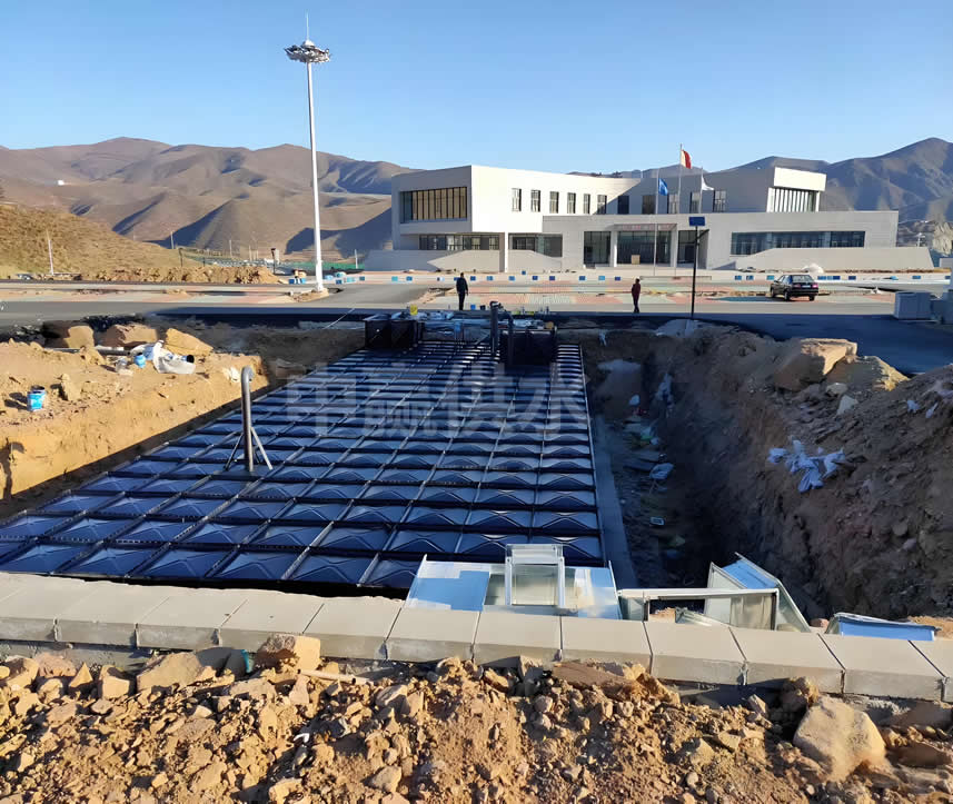 裝配式箱泵一體化無浮消防泵站